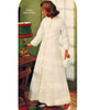 Long Coat Vintage Crochet Pattern, Vintage 1960s