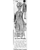 Mail Order Design 736 Crocheted Dress Newspaper Advertisement