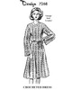 Crochet Long Sleeve Dress Pattern Mail Order Design 7268