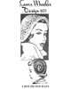 Crochet Chenille Cloche Hat Pattern, Laura Wheeler Design 601