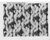 Knitted Honeycomb Pattern Stitch Illustration