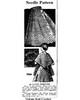 Mail Order Design 764, Crocheted Skirt & Stole Newspaper Advertisement