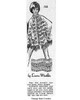 Mail Order Design 708, Crocheted Cape Pattern Newspaper Advertisement