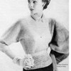 Crocheted Blouse Pattern with neckline zipper