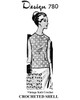 Crocheted Sleeveless Top Pattern, Lacy Design 780