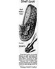 Mail Order Pattern No 5154 Shell Stitch Slippers Crochet Pattern Newspaper Advertisement