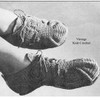 Crochet House Shoes Pattern, Slippers in Crochet Cotton