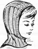 Winter Hat Knitting Pattern, Helmet, Mail Order 2663