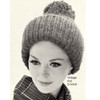 Ribbed Beanie Cap Knitting Pattern 