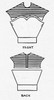Diagram for Tulle Knitted Blouse Pattern