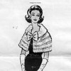 Knitted Capelet, Alice Brooks 7079