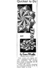 Mail Order Design 620 Tulip Doily Newspaper Advertisement 