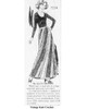 Mail Order Design 7234 Crochet Swirl Skirt Pattern Newspaper Advertisement