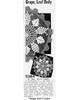 Mail Order Pattern No 5384, Crocheted Doily Newspaper Advertisement