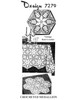 Vintage Fern Motif Pattern Tablecloth Runner Mail Order Design 7279
