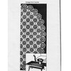 Alice Brooks 7368, Oval Filet Crochet Doily Pattern