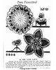 Mail Order Pattern No 5806, Crochet Pineapple Doily Newspaper Advertisement