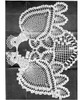 Illustration of peacock chairback pattern Design 7175