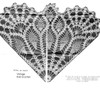 Illustration of pineapple centerpiece doily