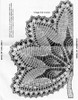 Crochet Pattern Stitch Illustration, Leaf Doily, Laura Wheeler 860