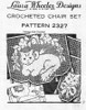 Kitten and roses filet crochet pattern, Laura Wheeler 2327