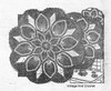 Vintage Crocheted Pineapple Doilies Pattern, Laura Wheeler 809