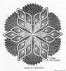 Crocheted Pineapple Centerpiece Doily Pattern, Laura wheeler 598