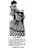 Mail Order Design 7238 Crocheted Girls Dress Pattern Newspaper Advertisement