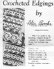 Mail Order Crochet Edgings Pattern, Design 7285