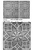 Crochet Square Pattern Illustration for Mail Order Design 7319