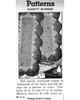 Mail Order Pattern No E-1180 Crocheted Runner Newspaper Advertisement