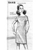 Knitted Straight Dress Pattern Anne Cabot 5448