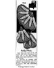 Mail Order Design 764 Crochet Chair Set Newspaper Advertisement