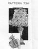 Mail Order Crochet Lampshade Pattern, Laura Wheeler 734