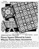 Mail Order Design Pattern 2422 Crocheted Square Newspaper Advertisement