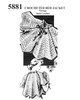 Crochet Flared Bedjacket Pattern Anne Cabot No 5881