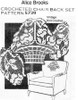 Filet Crochet Rose Basket Pattern, Alice Brooks 5739