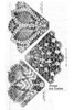 Flower Doily Crochet Pattern Stitch Illustration, Design 3141