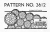 Pinwheel Crochet Tablecloth Pattern Design 3612