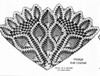 large pineapple crochet doily pattern design 3176