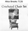 Butterfly Crochet Pattern in Pineapple Stitch, Alice Brooks 7126