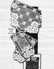Alice Brooks Filet Crochet Rose Chair Set Pattern Design 7117