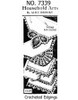 Vintage Crochet Edgings Pattern, Mail Order Design 7339