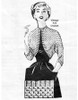 Dolman Sleeve Knitted Shrug Pattern, Laura Wheeler 503