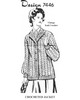 Plus Size Crochet Jacket Pattern Design 7446