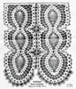 Crochet pineapple strips pattern illustration for Alice Brooks 6630
