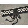 Crochet Belt Pattern with Diamond Motif