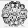 Vintage Fern Doily Crochet Pattern, Laura Wheeler 881