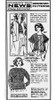 Mail Order Design 7486 Crocheted Cardigan Newspaper Advertisement