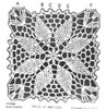 Star Crochet Medallion Pattern, Vintage 1939 Design 1950